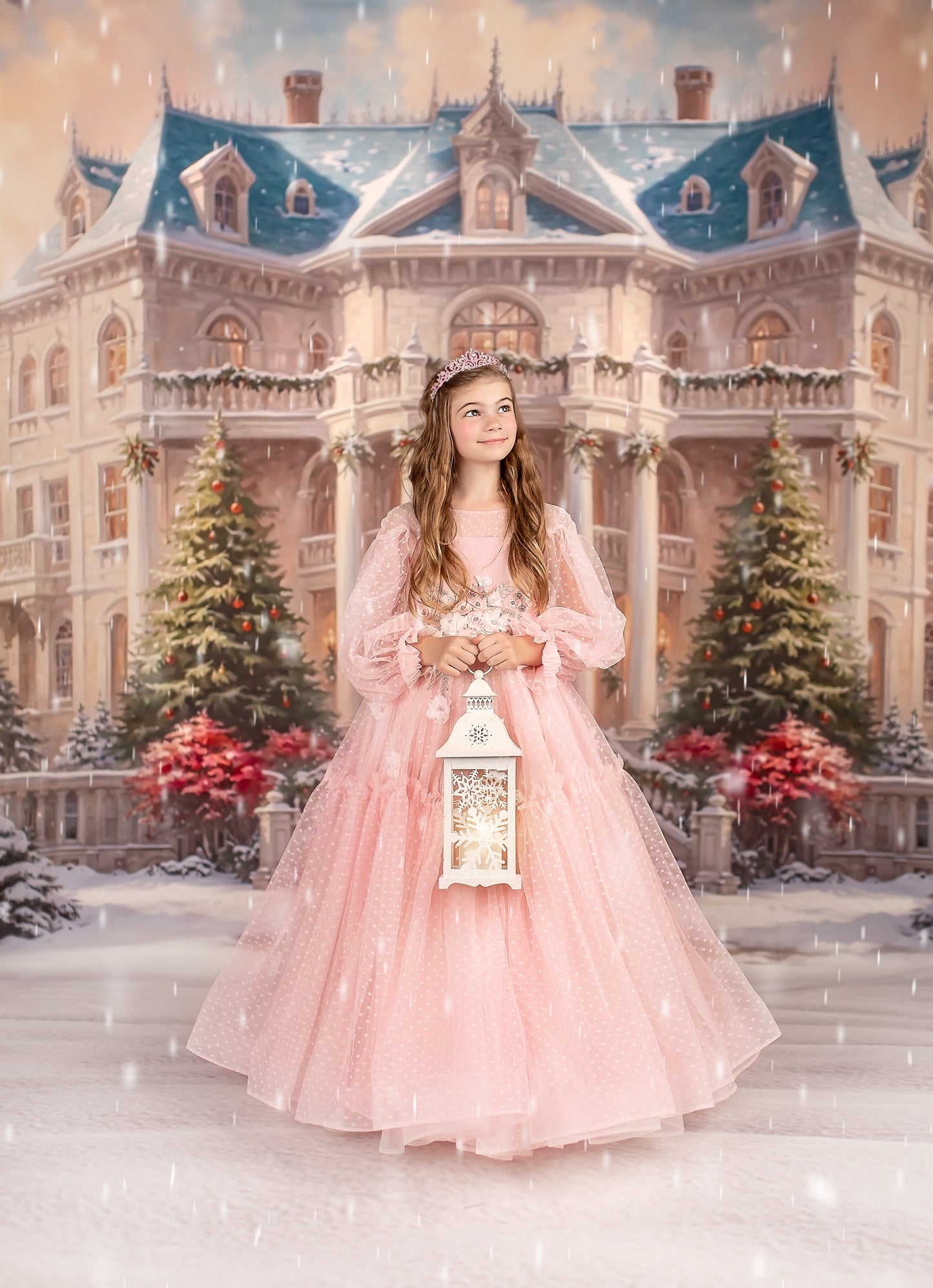 Majestic Christmas Manor - With Sweep Option