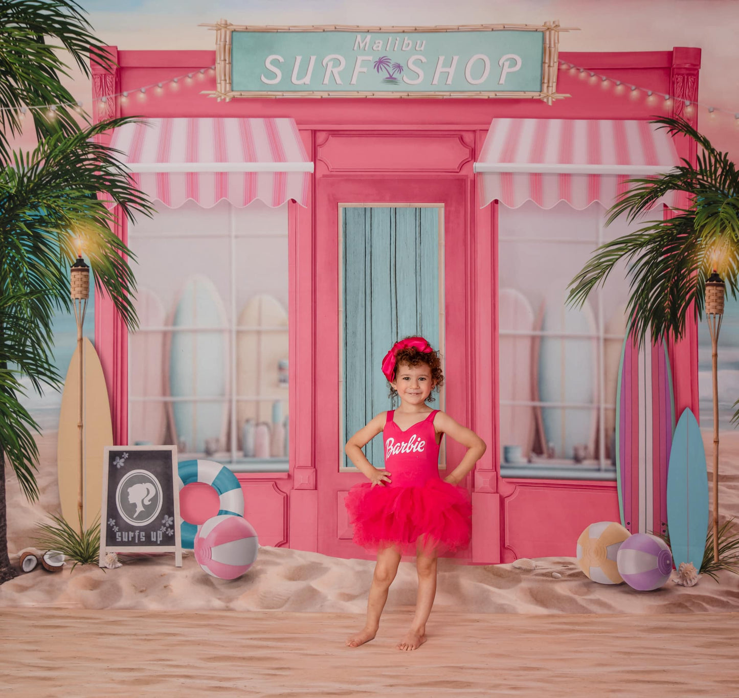 Malibu Barbie Surf Shop - With Sweep Option