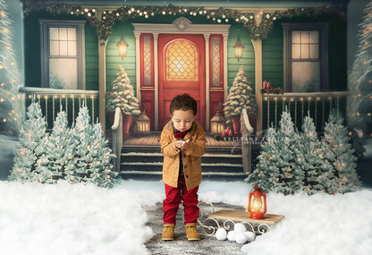 Merry Holiday Porch - Room