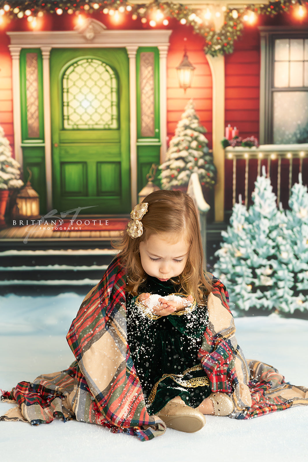 Merry Porch Greetings - Mini Room