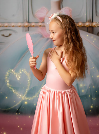 Miss Charlotte - Pink Carpet - With Sweep Option