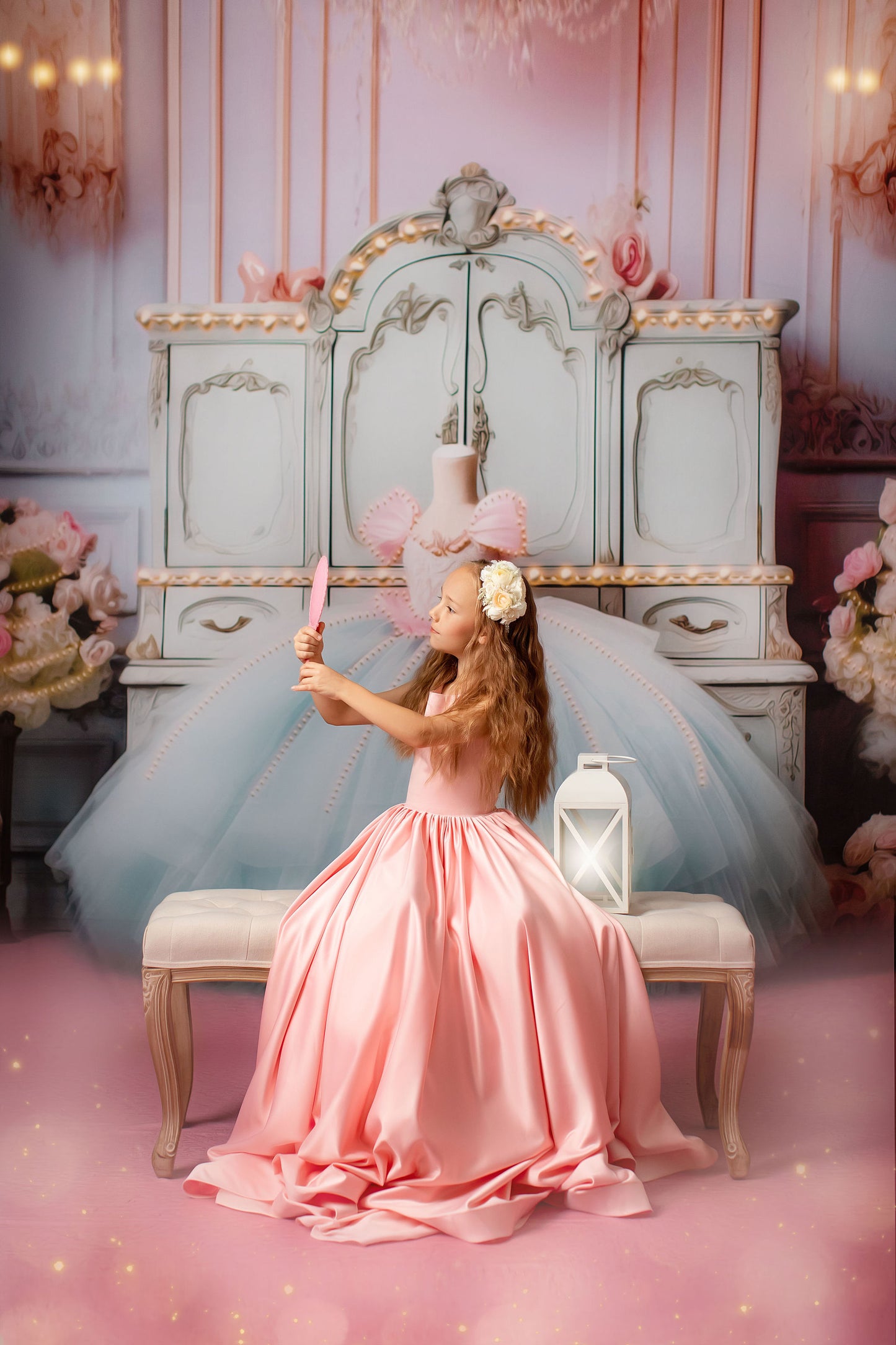 Miss Charlotte - Pink Carpet - With Sweep Option