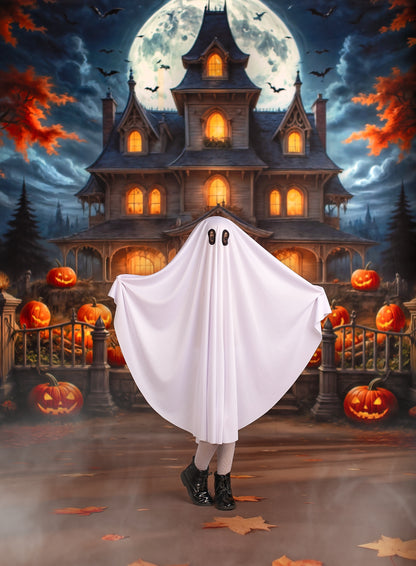 Moonlit Jack-O-Lantern Estate - With Sweep Option