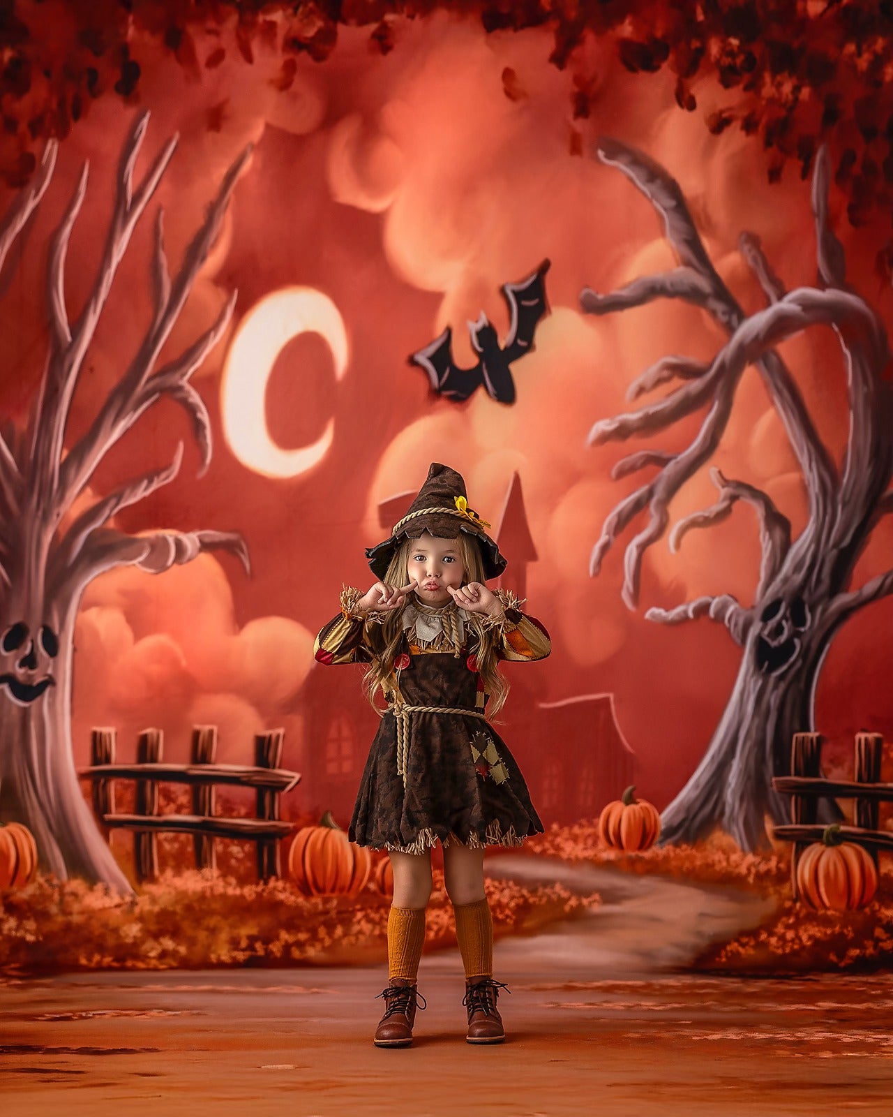 Moonlit Mischief Lane - With Sweep Option