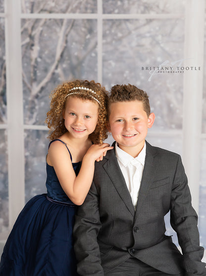 Morning Snowy Bay View