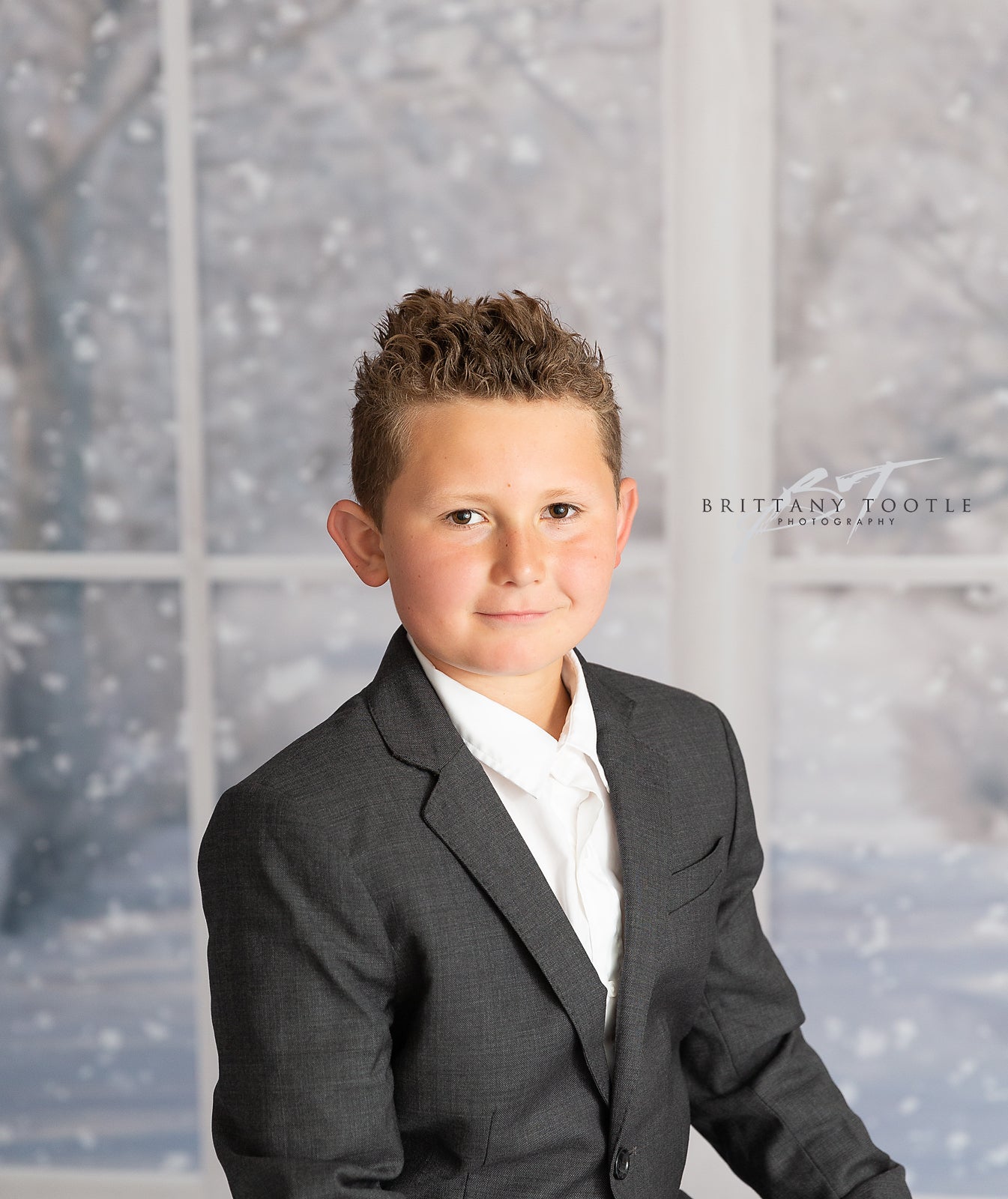 Morning Snowy Bay View