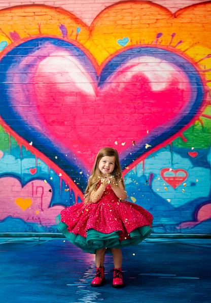 My Heart Is On The Wall - With Sweep Option