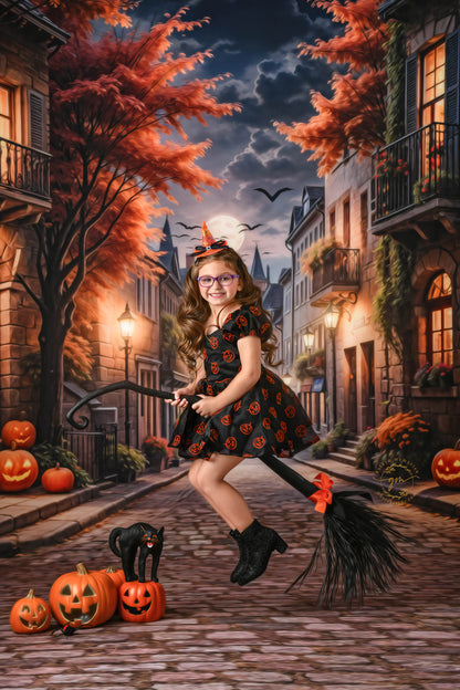 Mystic Midnight Street - With Sweep Option