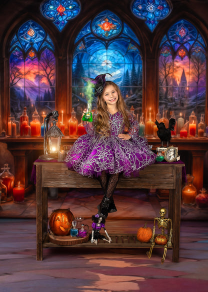 Mystic Potion Emporium - Cement Floor - With Sweep Option