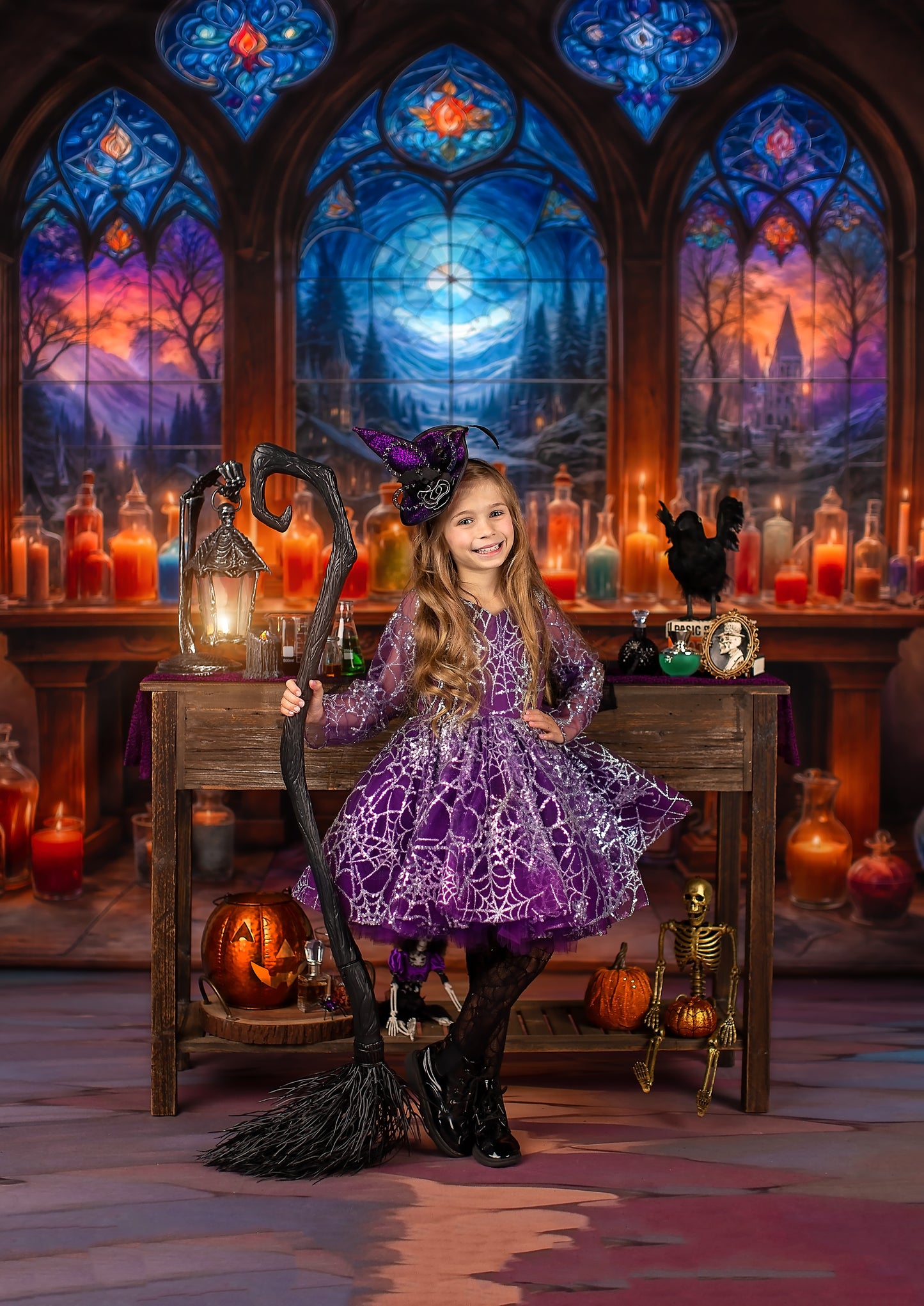 Mystic Potion Emporium - Cement Floor - With Sweep Option