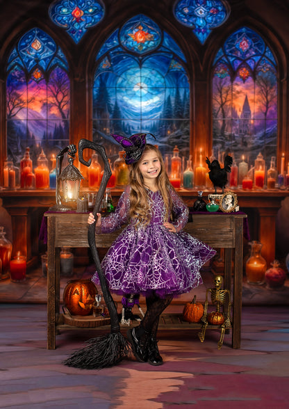 Mystic Potion Emporium - Cement Floor - With Sweep Option