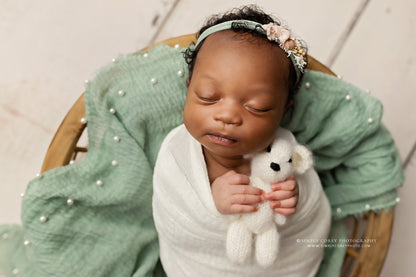 Narrow Amanda Cream Barn Wood Planks Mat Floor