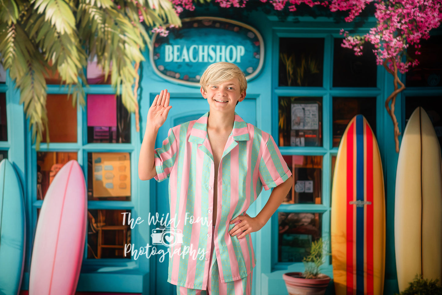 Neon Surf's Up - With Sweep Option