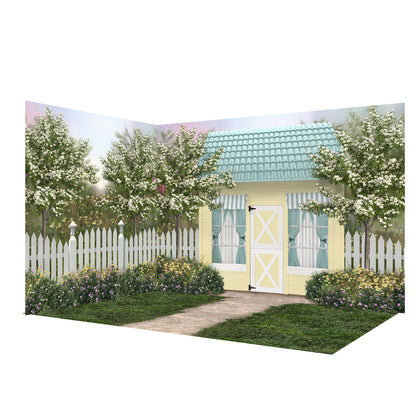 Country Spring Cottage Room