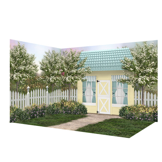 Country Spring Cottage Room