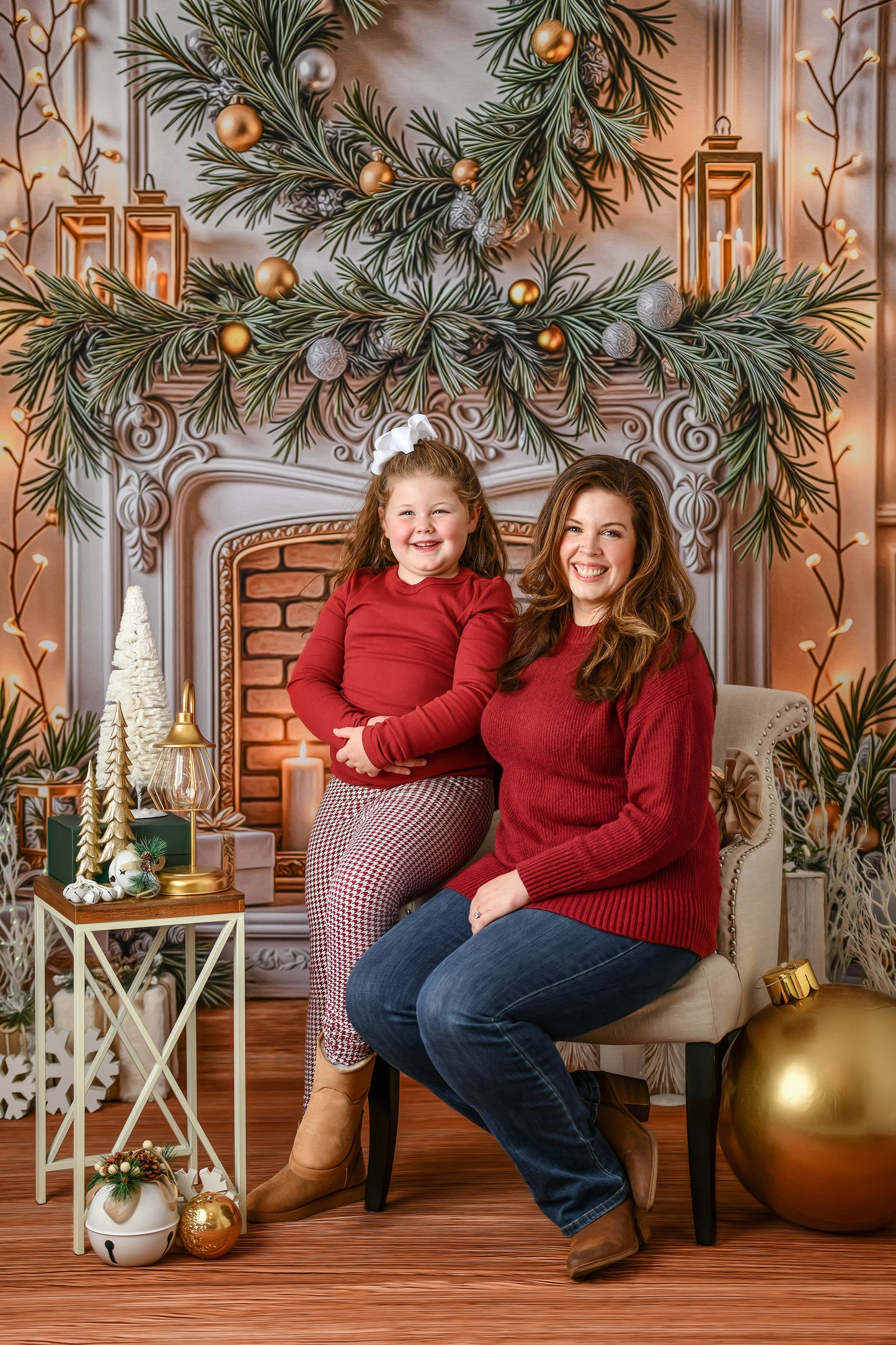 Noel By The Fire - with Sweep Option