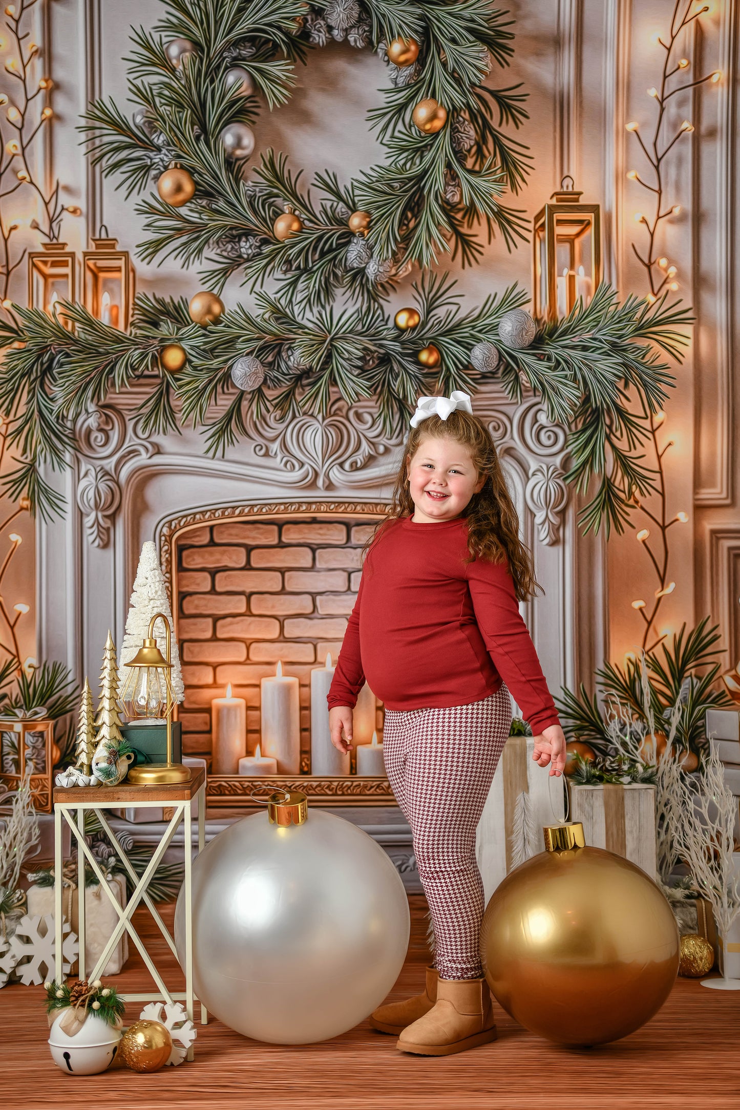 Noel By The Fire - with Sweep Option