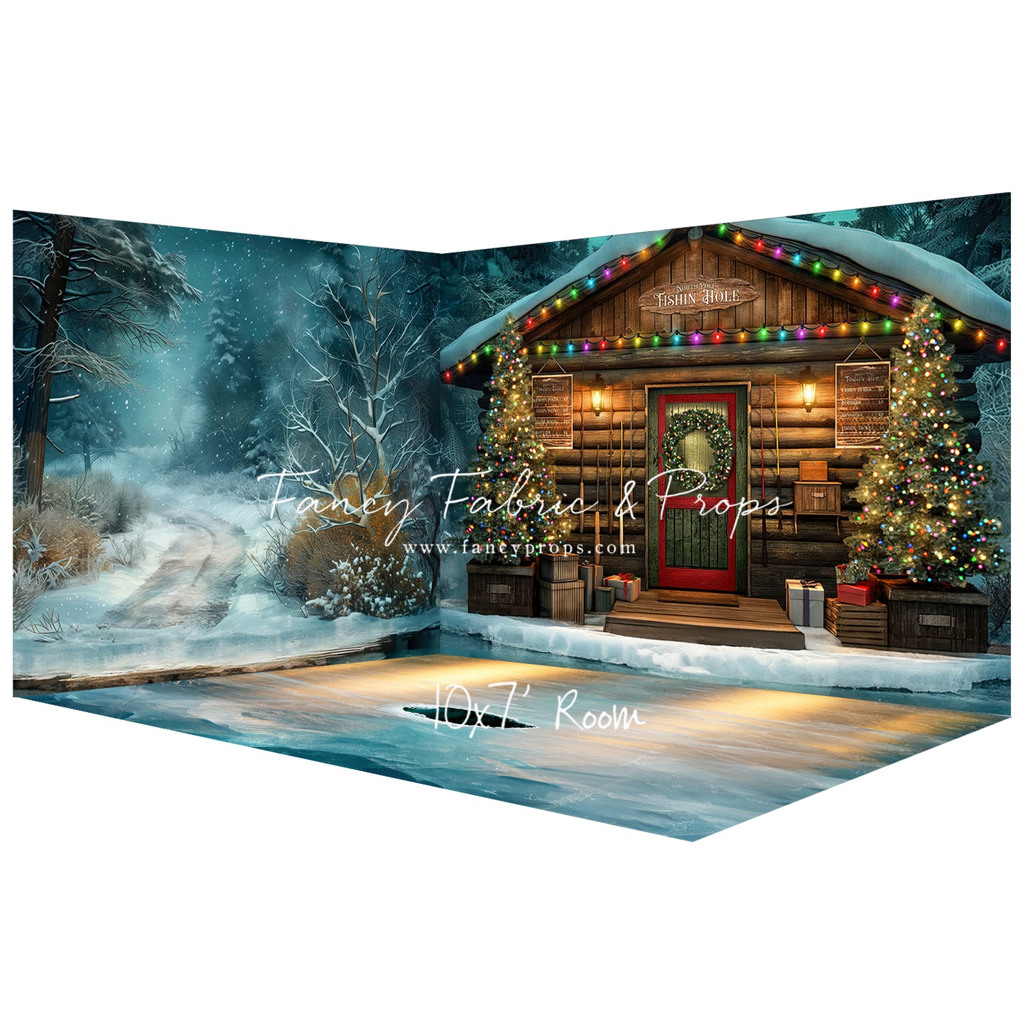 North Pole Fishing Hole - Ice Floor - Room