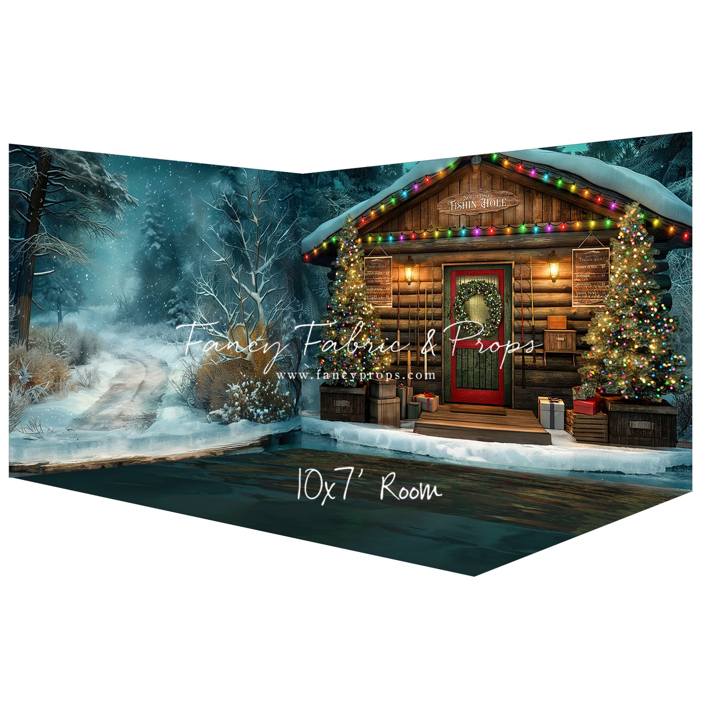 North Pole Fishing Hole - Water Floor - Room