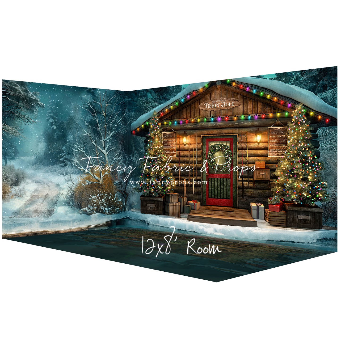 North Pole Fishing Hole - Water Floor - Room