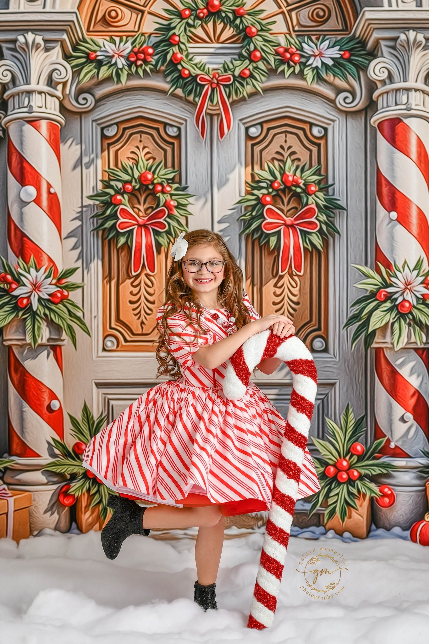 North Pole Manor Gates - with Sweep Option