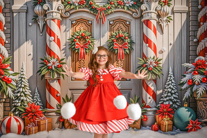 North Pole Manor Gates - with Sweep Option