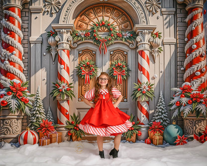 North Pole Manor Gates - with Sweep Option