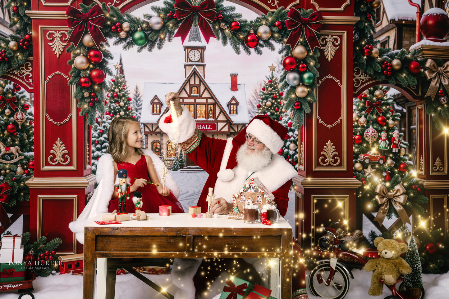 North Pole Town Hall - with Sweep Option