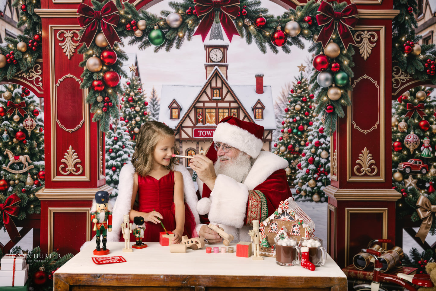 North Pole Town Hall - with Sweep Option