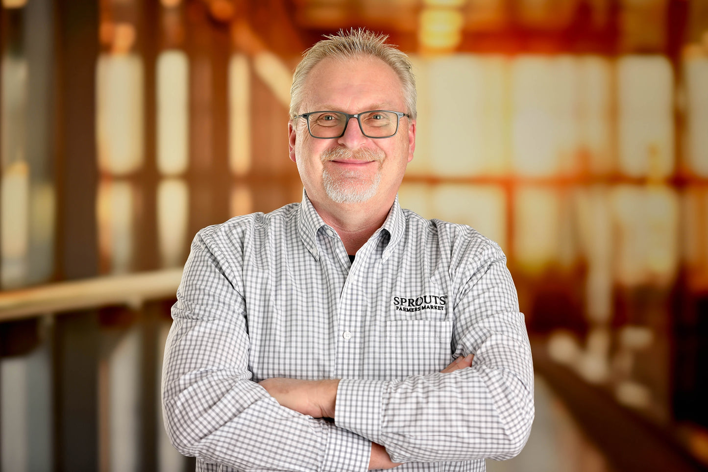 Office Entry - Horizontal Headshot Photography Backdrop