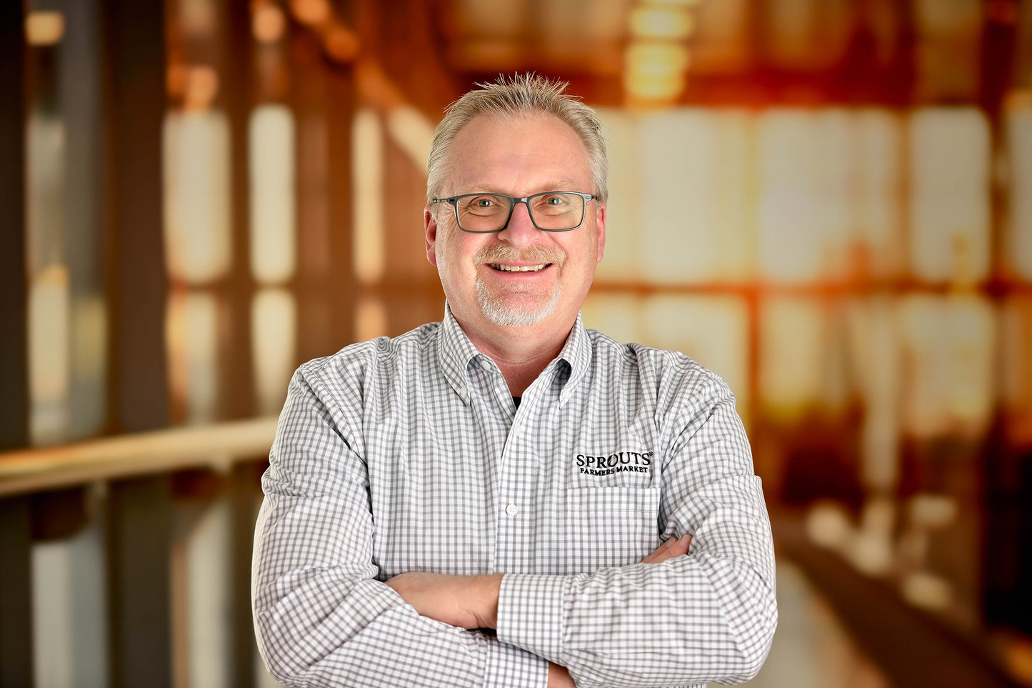 Office Entry - Horizontal Headshot Photography Backdrop