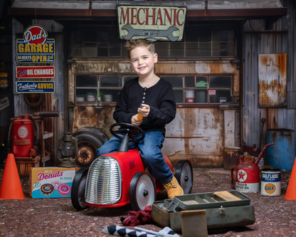 Old Rustic Garage - With Sweep Option