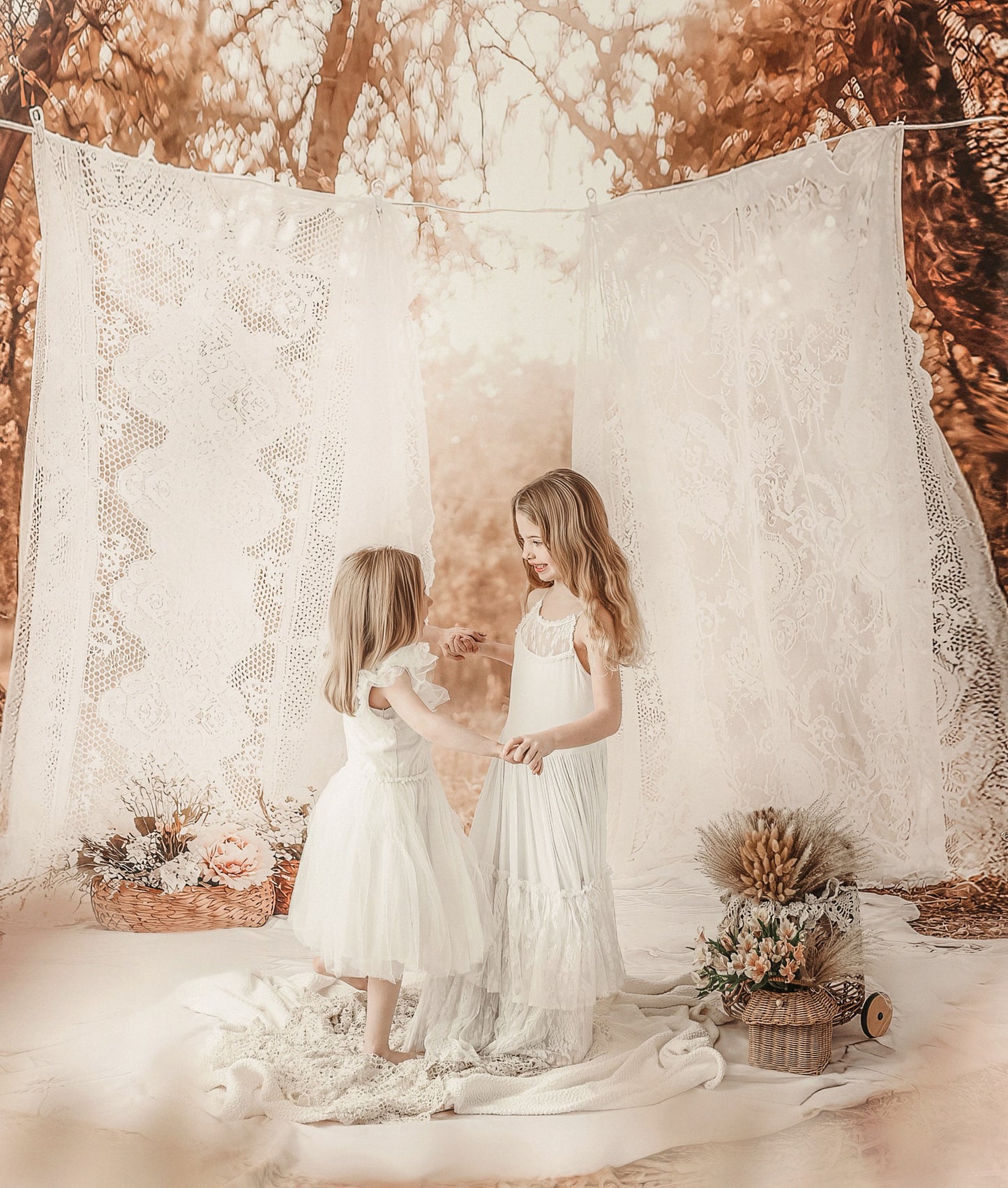 Old Souls & Lace - With Sweep Option