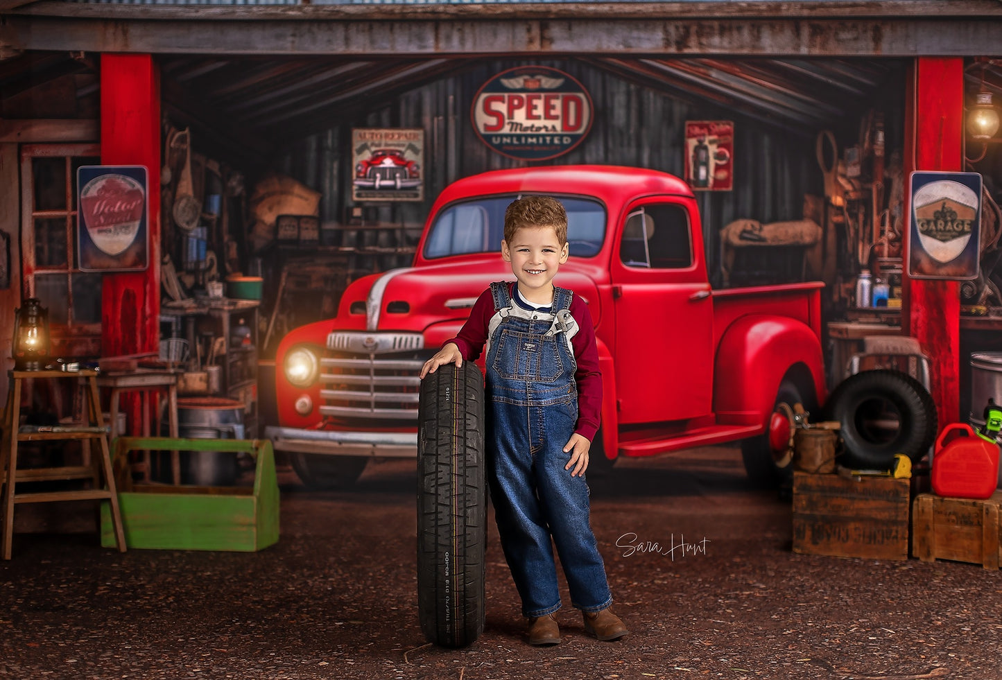 Old Time Station- With Sweep Option