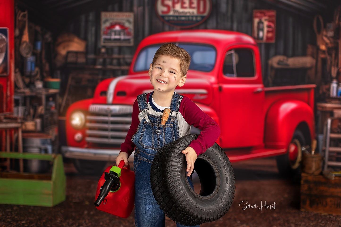 Old Time Station- With Sweep Option