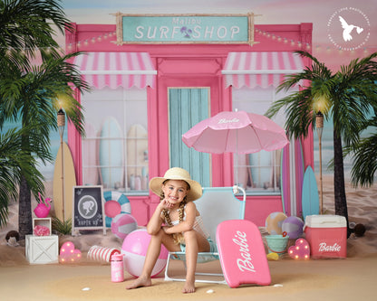 Malibu Barbie Surf Shop - With Sweep Option