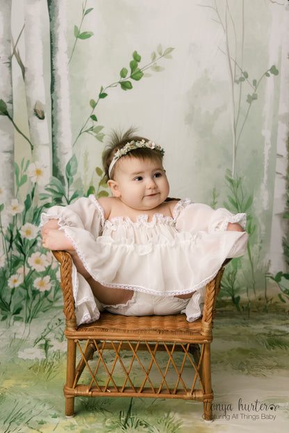 Painted Birch Forest - With Sweep Option