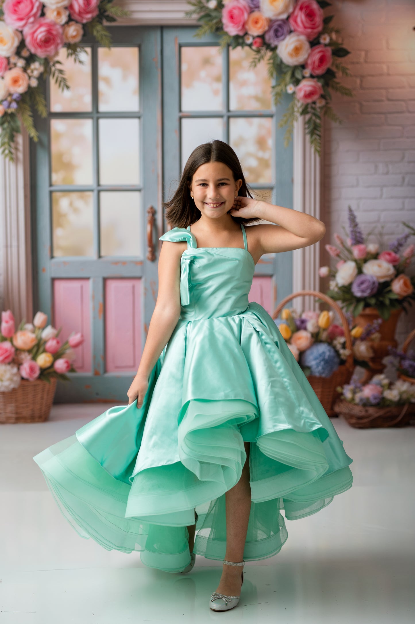 Pastel Garden Doors - With Sweep Option