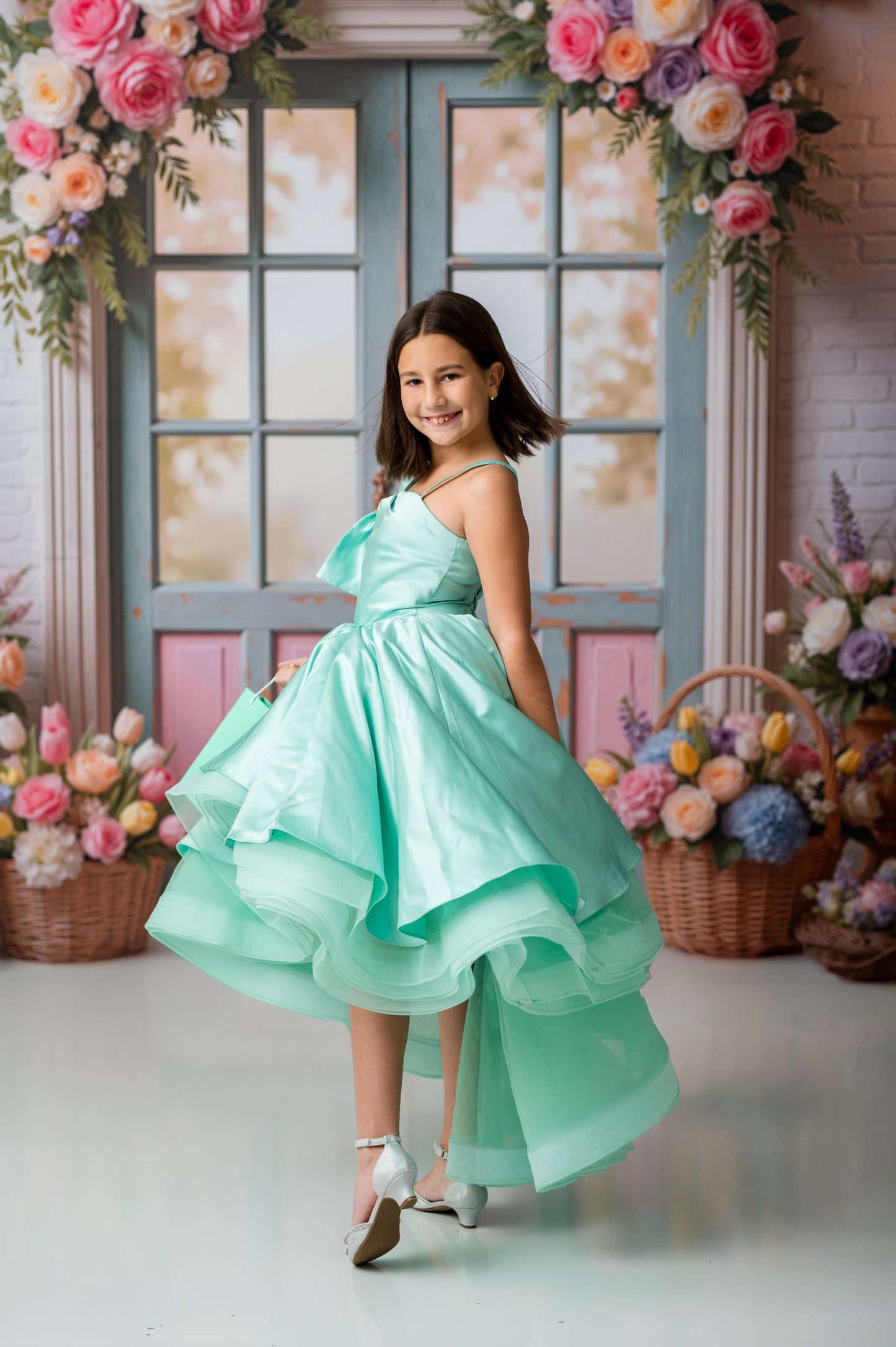 Pastel Garden Doors - With Sweep Option