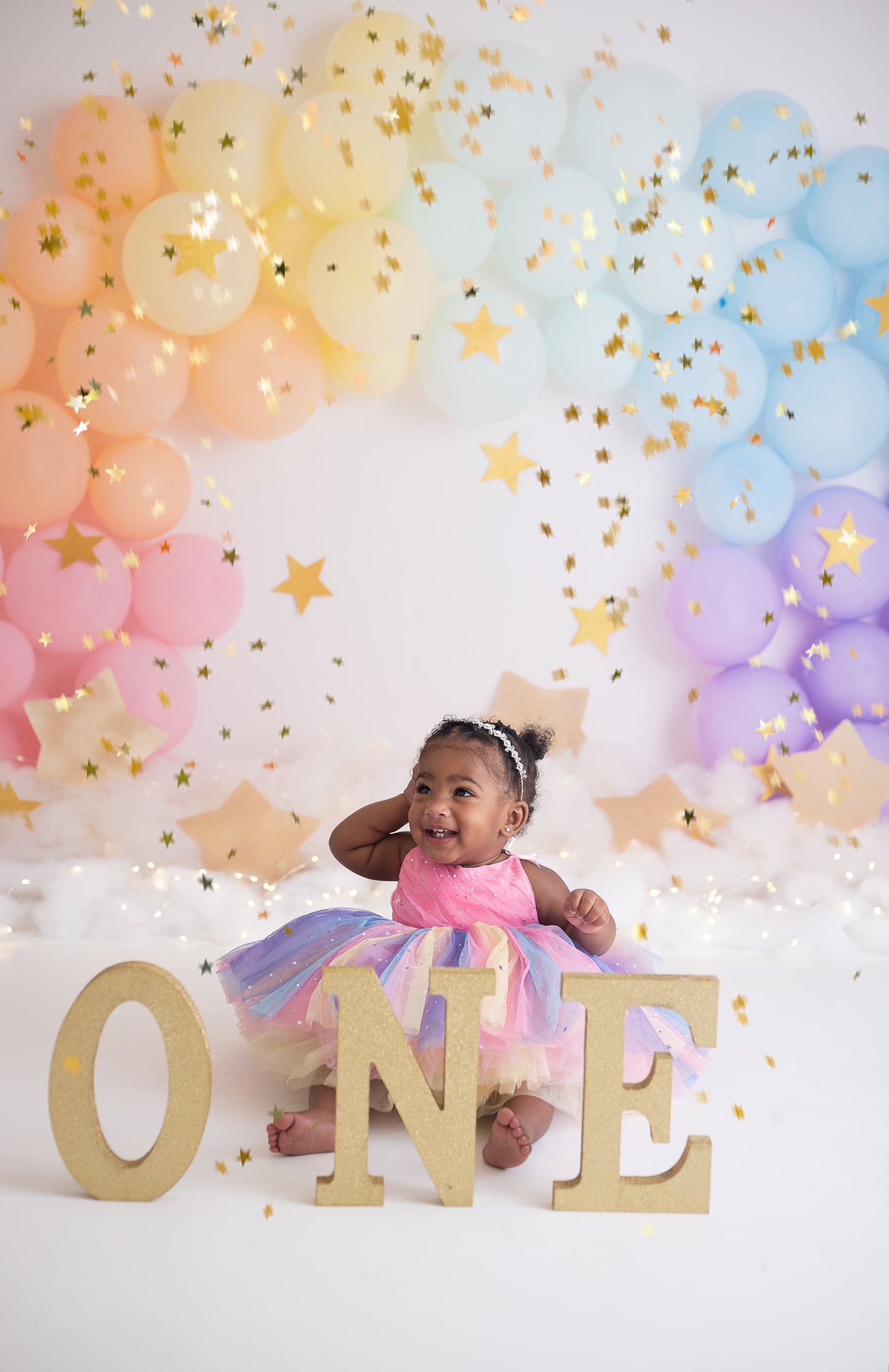 Pastel Starry Rainbow