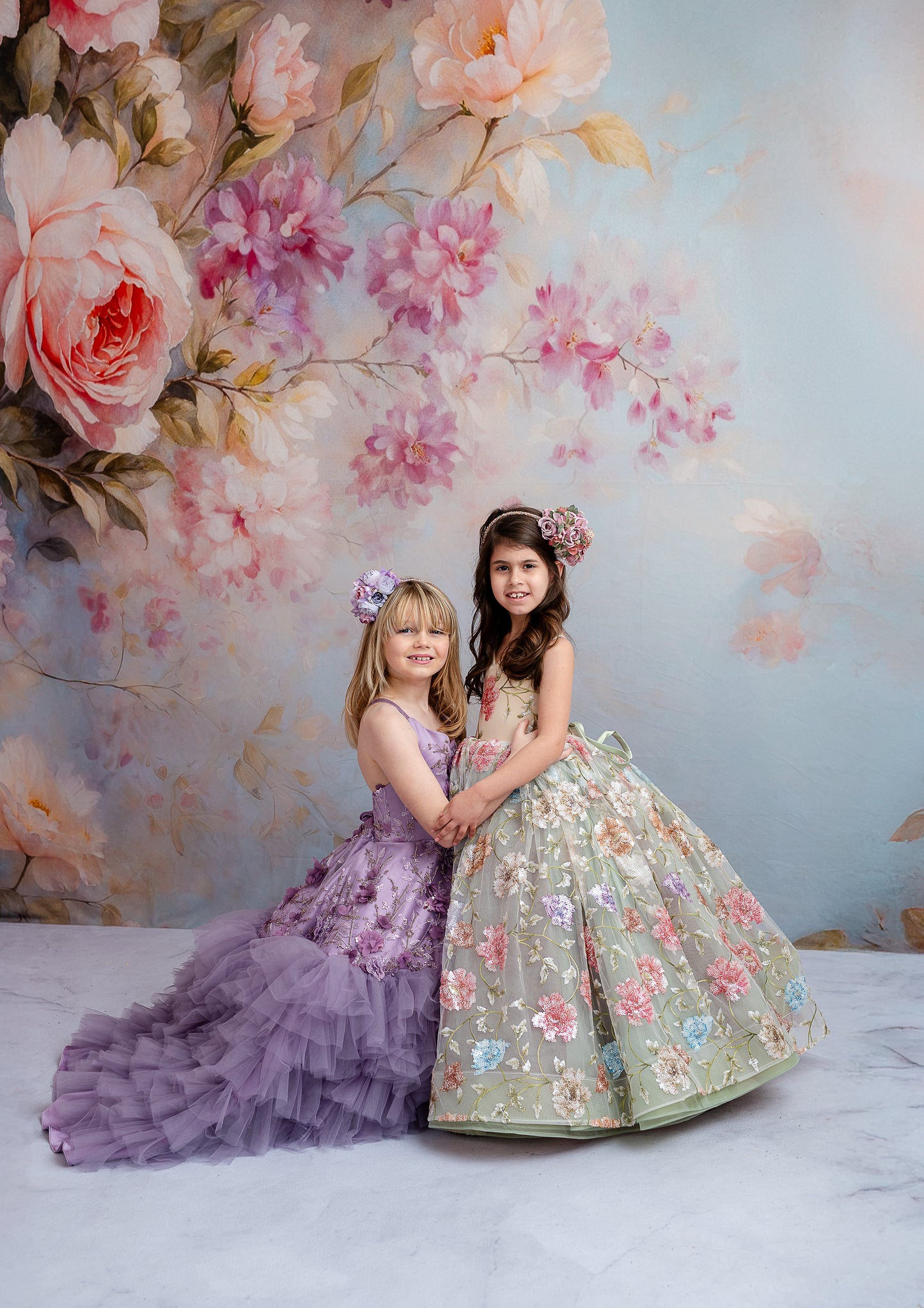 Whimsy Pastel Blooms