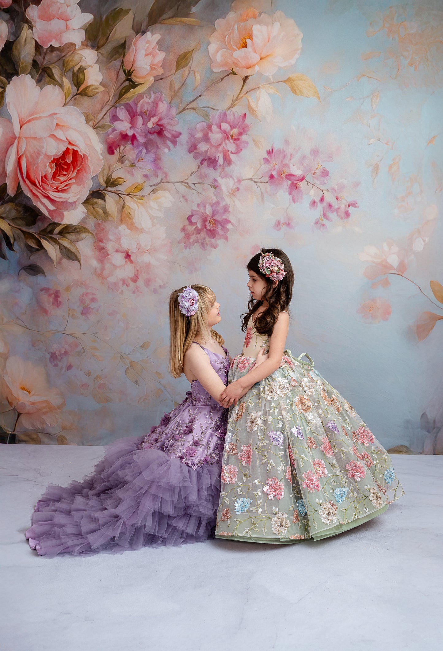 Whimsy Pastel Blooms