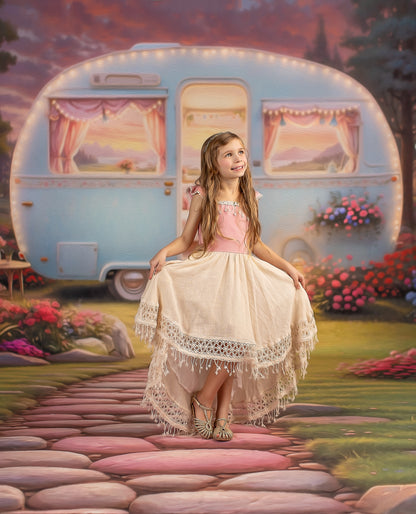 Periwinkle Wanderer- With Sweep Option