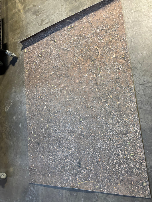 RTS Woodsy Dirt Mat Floor - 7x5' Carpet Top Mat Floor - Good Condition Used - 65% Off