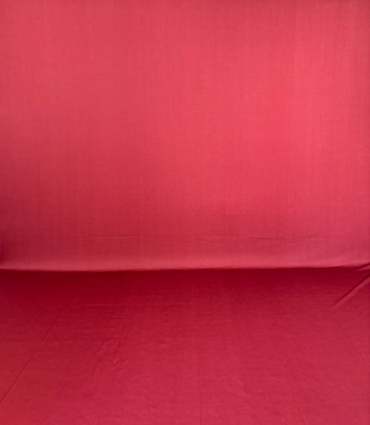 RTS Deep Red - 10x15' Wrinkle-Free Fabric - Banding/Ink Spots - 60% Off