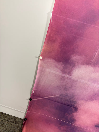 RTS Pastel Match - 9x15' Sweep - Value Luxe Fabric - Tiny Hole/Creases At Edge - 60% Off