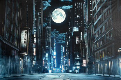 RTS Super Hero City - 90x60" Value Luxe - Creases - 60% Off