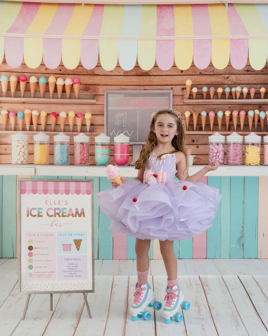 Pastel Scoop Shop - With Sweep Option