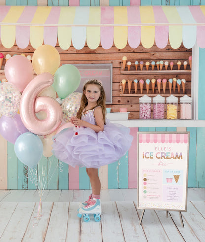 Pastel Scoop Shop - With Sweep Option