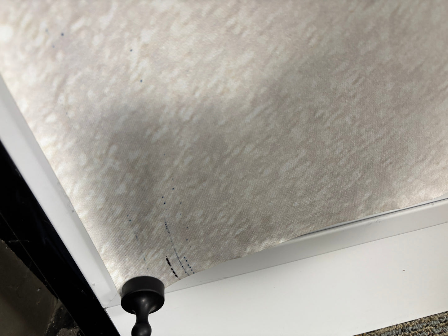 RTS Kringle Candy Store Snow - 12x8' Wrinkle-Free Fabric - Small Ink Spots At Edge - 60% Off